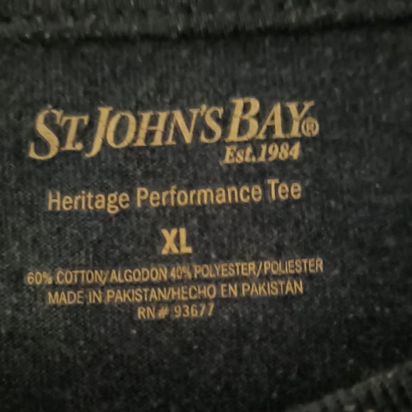 St, Johns Bay Short Sleeve Tee XL - Picture 2 of 2